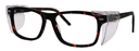 POLYCARBONATE PRESCRIPTION SPECTACLES WITH HARD CASE
