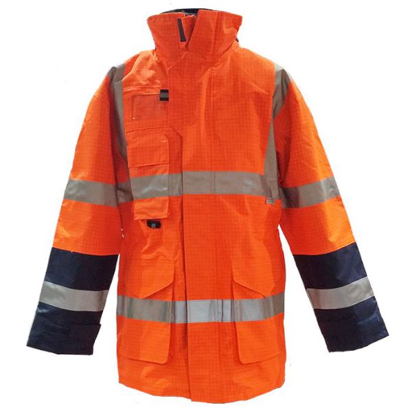F/R ANTISTATIC EN20471 MATRIX JACKET NEW 2004