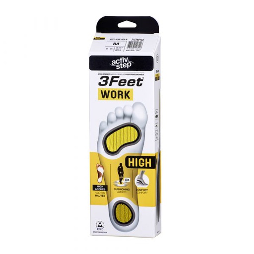 [FW992] ACTIV-STEP 3FEET WORK FOOTBEDS HIGH