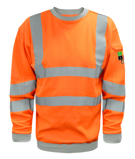 [SS037] THEOREM-2 HI-VIS FR ARC SWEATSHIRT