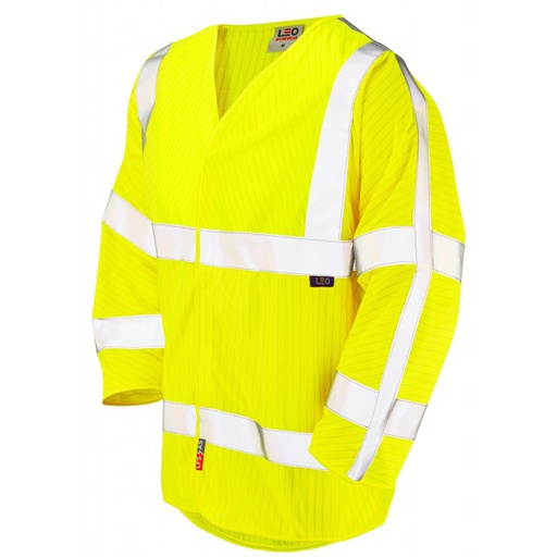 [WC082] STICKLEPATH CLASS 3 LFS ANTI-STATIC 3/4 SLEEVE WAISTCOAT