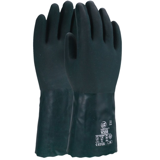 [GL383] V335T HEAVYWEIGHT DOUBLE DIP CHEMICAL PVC GAUNTLET 14" (35CM)