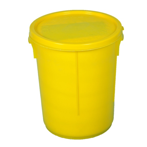 [HC095] 30ML YELLOW SPILL CONTAINER WITH LID AEP3