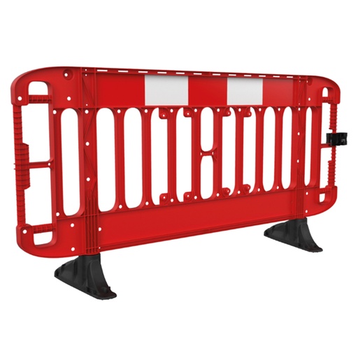 [FA167] TITAN 2M INJECTION MOULDED ROAD TRAFFIC BARRIER WITH BLACK ANTI-TRIP FEET