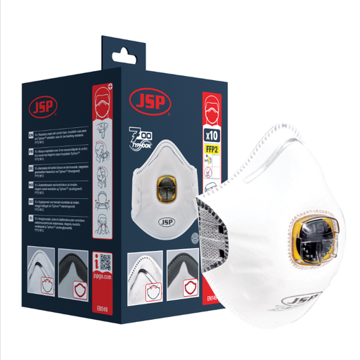 [RP056] TYPHOON MOULDED MASK FFP2OV - (726)- BX OF 10
