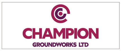 [SI025] CHAMPION GROUNDWORKS LTD FFS 79 150 X 60MM VINYL C/W CLEAR LAMINATE