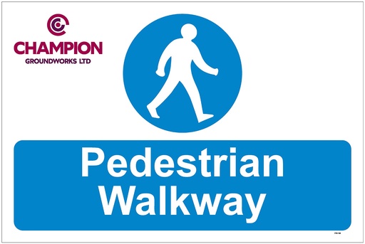 [SI026] PEDESTRIAN WALKWAY FFS 106 600 X 400MM 4MM CORREX