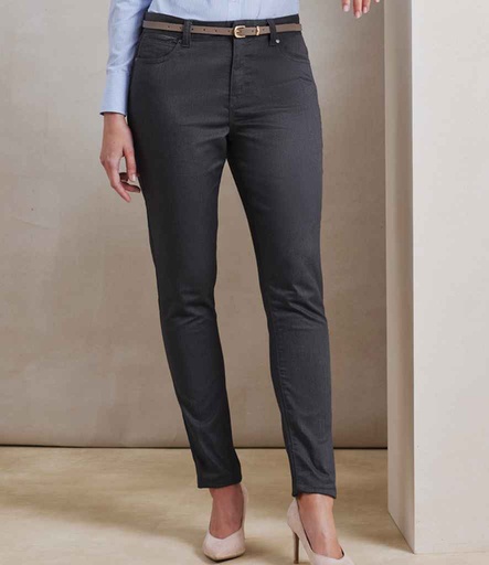 [TR267] PR570 PREMIER LADIES PERFORMANCE CHINO JEANS- CURVE FIT