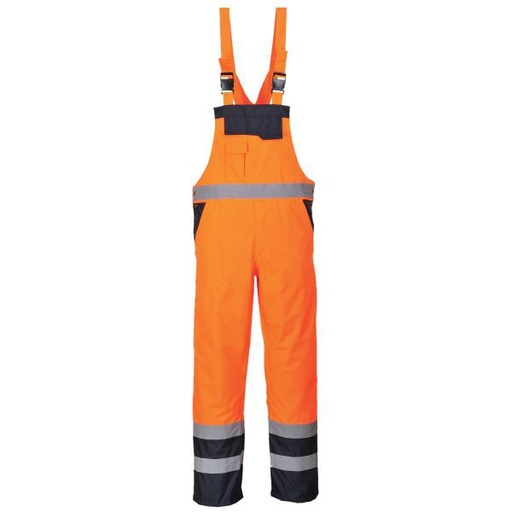 [BS139] S488 WATERPROOF BIB & BRACE UNLINED EN20471
