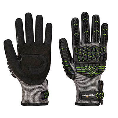 [GL098] A755 IMPACT F15 NITRILE FOAM REINFORCED G PALM GLOVE