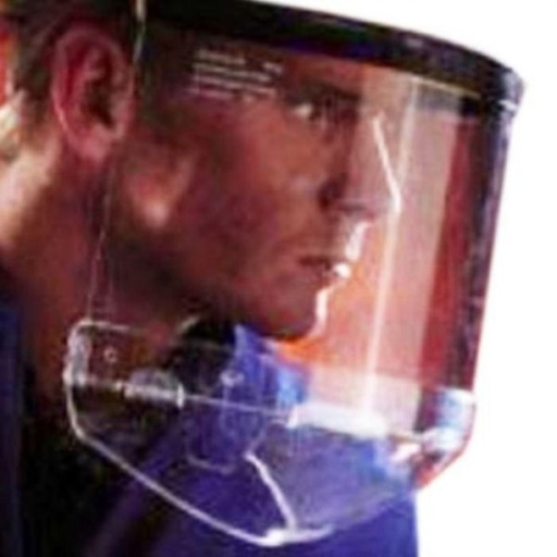 [EP125] RHINOtec POLYCARBONATE VISOR WITH CHINGUARD