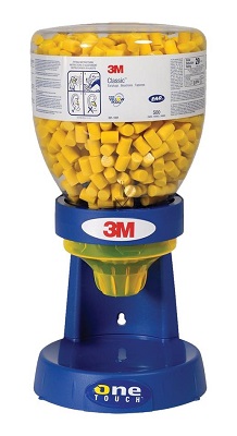 [EP198] 3M EAR ONE TOUCH DISPOSABLE FOAM EAR PLUG DISPENSER (254301)