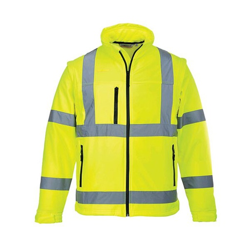 [JK192] S428 HI-VIS SOFTSHELL JACKET (3L)