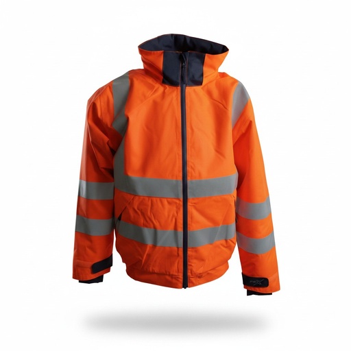 [JK526] HI-VIS RIPSTOP BREATHABLE BOMBER JACKET