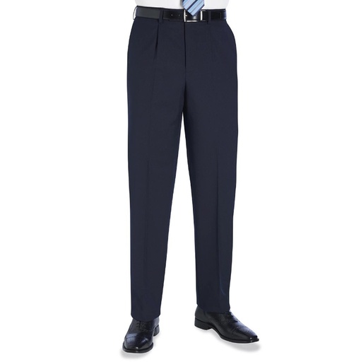 [TR050] LANGHAM MENS SINGLE PLEAT TRS 8525