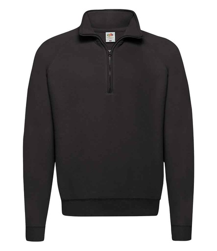 [SS042] SS17 FOTL ZIP NECK SWEAT MCDONALDS BLACK SIZE S