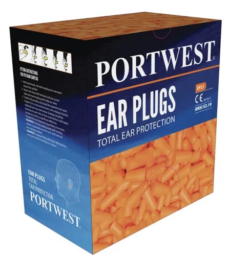 [EP246] EP08 PU FOAM CORDED EAR PLU (BOX 200) SNR 37